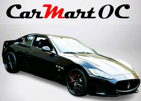2015 Maserati GranTurismo for sale at CarMart OC in Costa Mesa CA