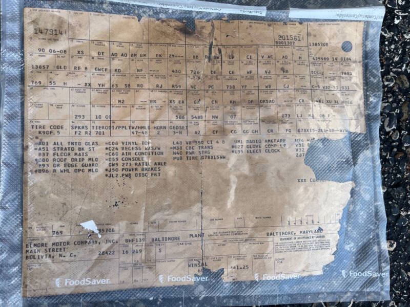 1970 Chevrolet Monte Carlo