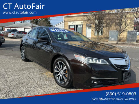 2017 Acura TLX for sale at CT AutoFair in West Hartford CT