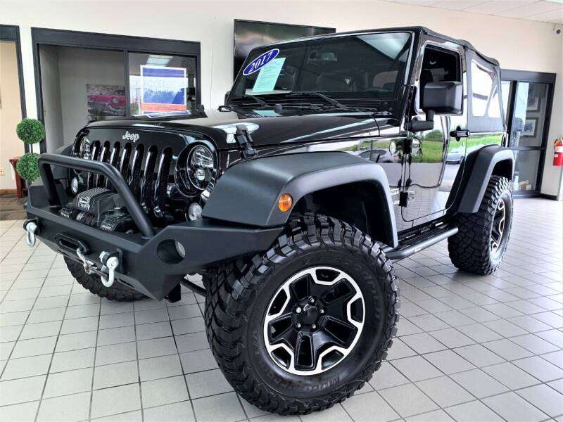 2017 Jeep Wrangler for sale at SAINT CHARLES MOTORCARS in Saint Charles IL