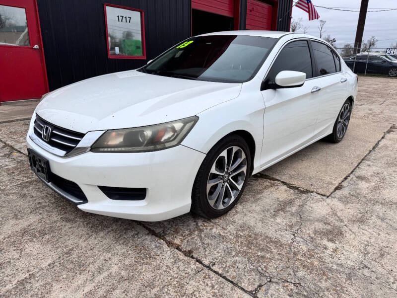 2013 Honda Accord for sale at JT & Son's Auto Sales in Lake Charles LA