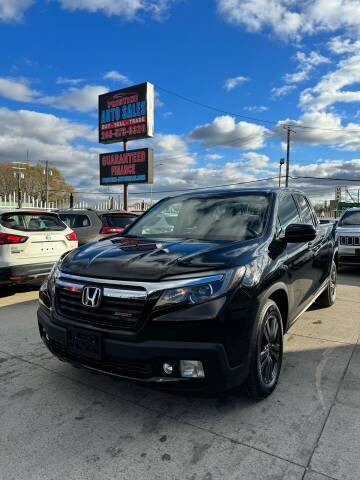 2017 Honda Ridgeline for sale at PRISTINE AUTO SALES INC in Pontiac MI