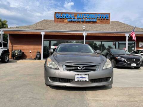 2009 Infiniti G37 Coupe for sale at Global Automotive Imports in Denver CO