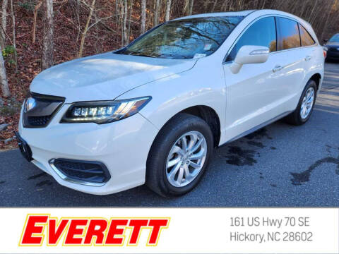 2018 Acura RDX for sale at Everett Chevrolet Buick GMC in Hickory NC