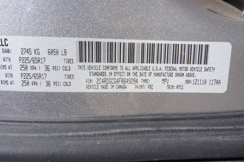 2015 Dodge Grand Caravan SXT