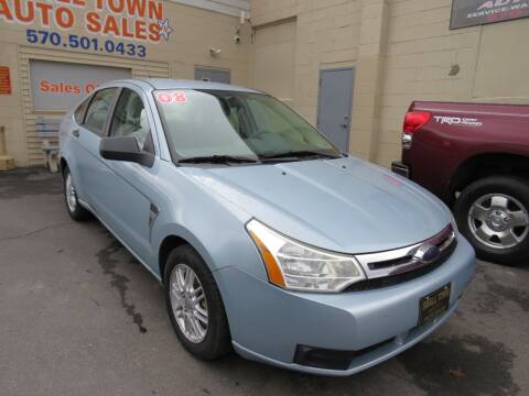2008 Ford Focus for sale at Small Town Auto Sales in Hazleton PA