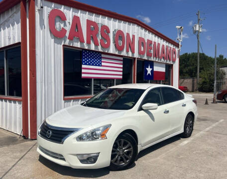 2015 Nissan Altima for sale at Cars On Demand 3 in Pasadena TX