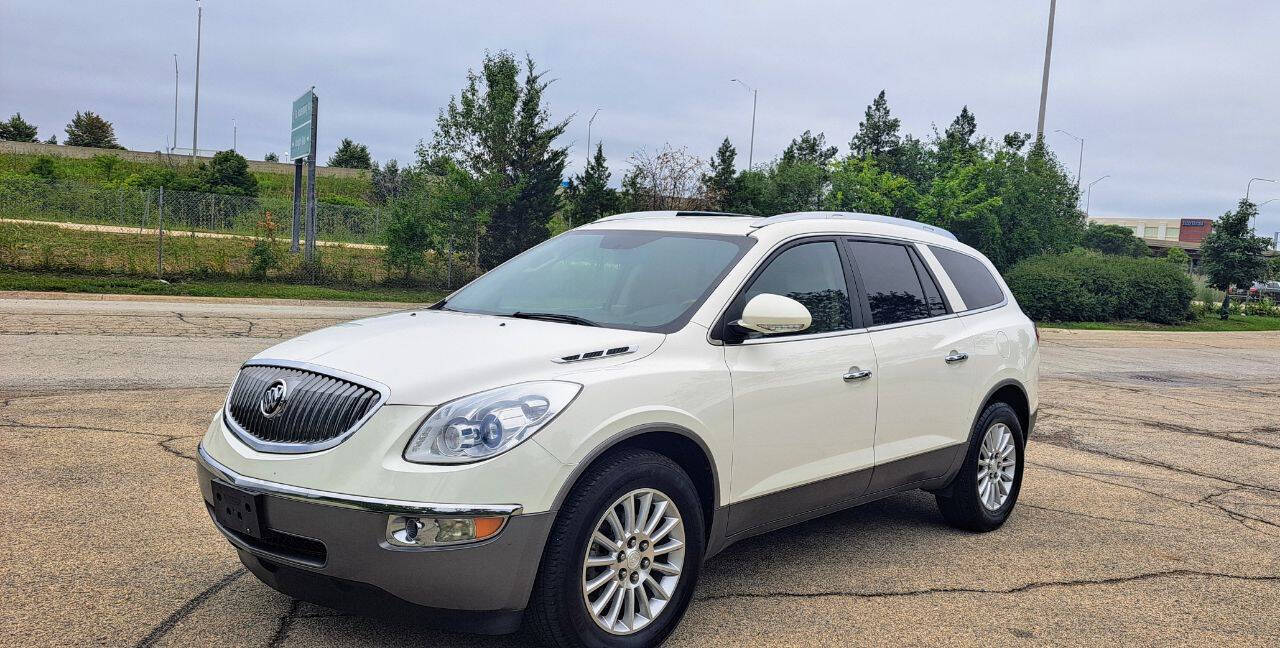 White 2012 Buick Enclave Leather Leather 4dr Crossover 2