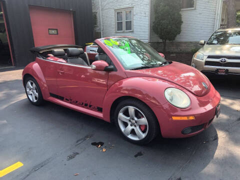 2006 Volkswagen New Beetle Convertible for sale at ALVAREZ BLESSING AUTO SALES LLC in Green Bay WI