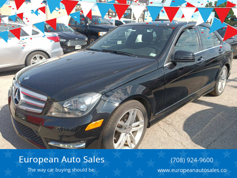 2013 Mercedes-Benz C-Class for sale at European Auto Sales in Bridgeview IL