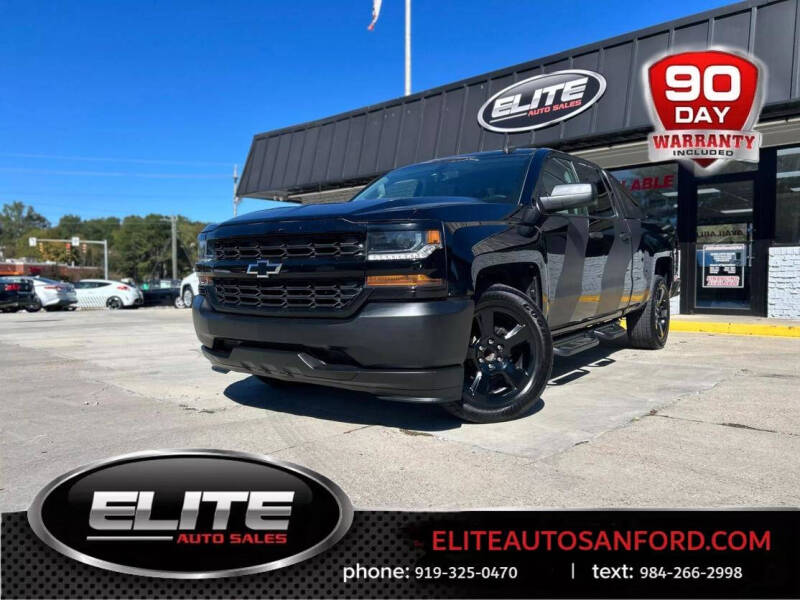 Used 2016 Chevrolet Silverado 1500 Work Truck 1WT with VIN 1GCRCNEC0GZ339605 for sale in Apex, NC