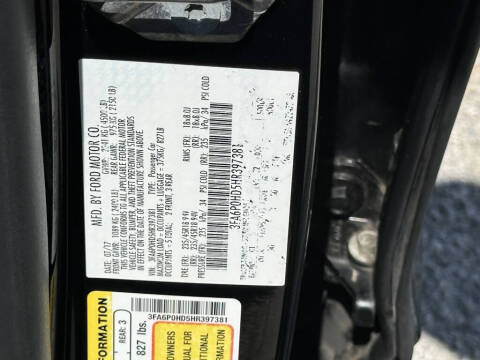 2017 Ford Fusion SE