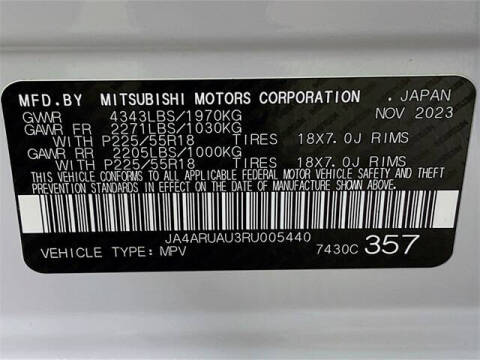 2024 Mitsubishi Outlander Sport Trail Edition