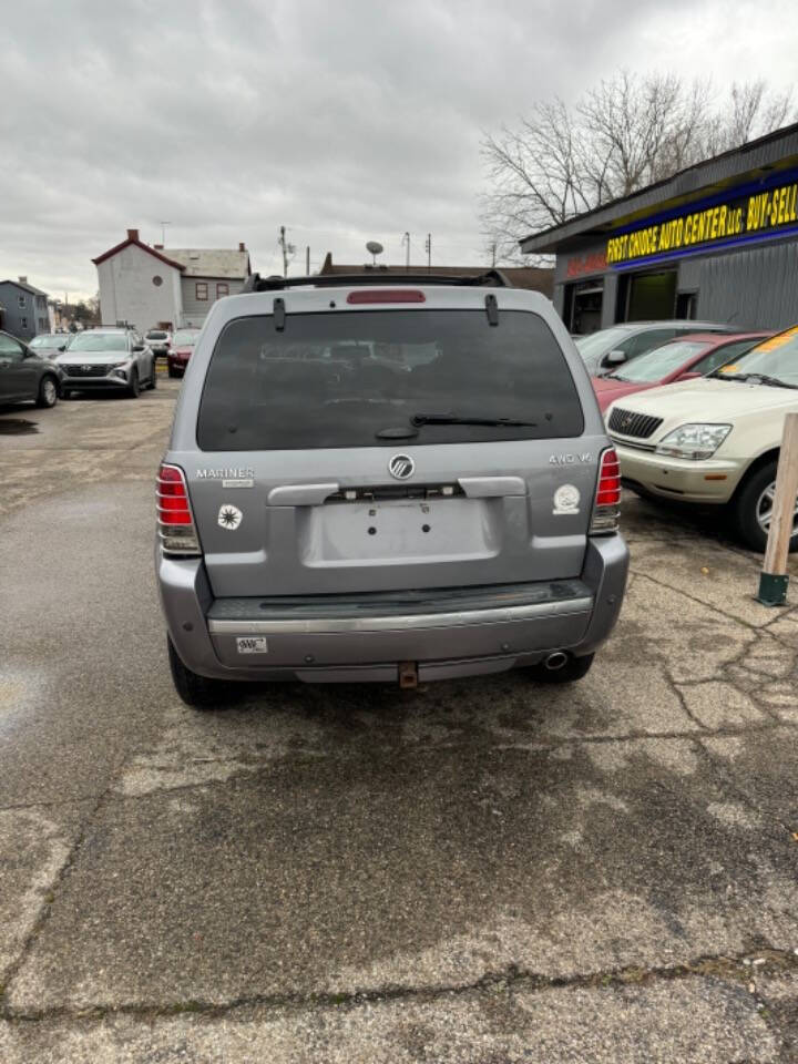 2007 Mercury Mariner for sale at First Choice Auto Center LLC in Cincinnati, OH