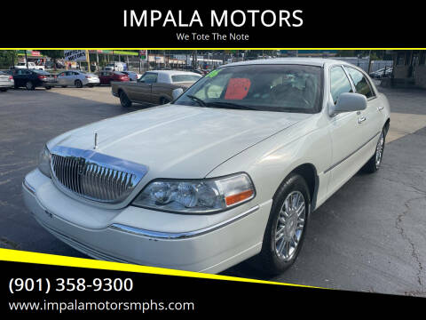 2006 Lincoln Town Car for sale at IMPALA MOTORS in Memphis TN