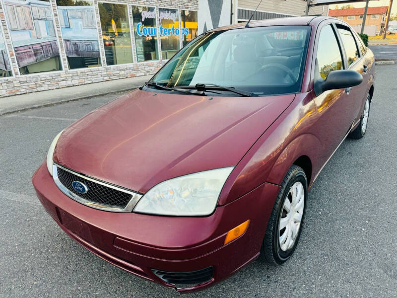 Used 2007 Ford Focus ZX4 SE with VIN 1FAHP34N07W366091 for sale in Tacoma, WA