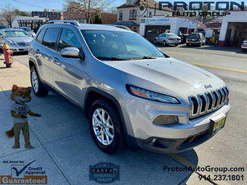 2015 Jeep Cherokee for sale at Proton Auto Group in Yonkers NY