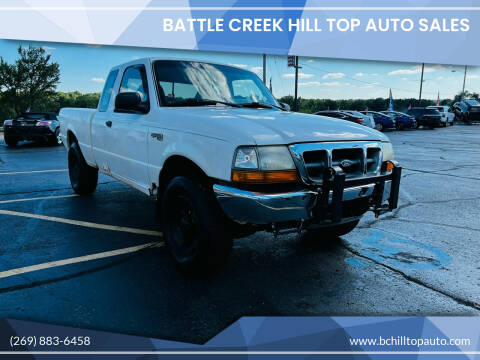 2000 Ford Ranger for sale at Battle Creek Hill Top Auto Sales in Battle Creek MI