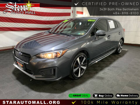 2019 Subaru Impreza for sale at STAR AUTO MALL 512 in Bethlehem PA