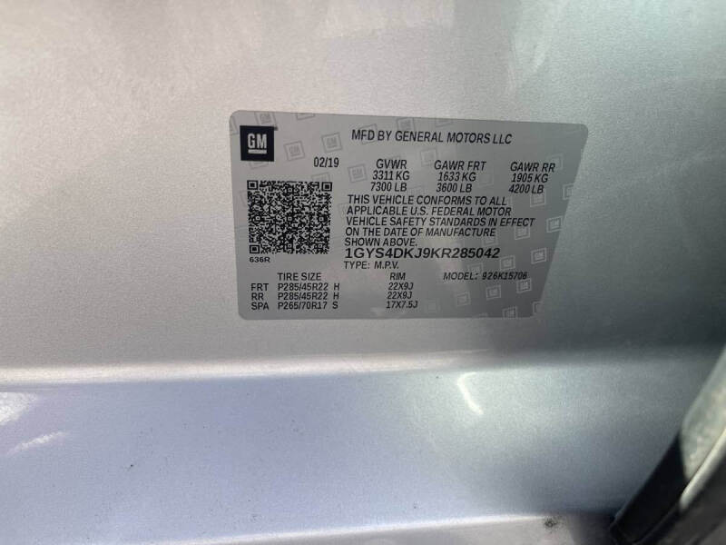 2019 Cadillac Escalade Platinum