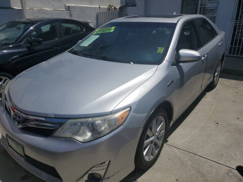 2012 Toyota Camry Hybrid for sale at Express Auto Sales in Los Angeles CA