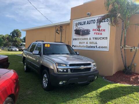 2003 Chevrolet Avalanche for sale at Palm Auto Sales in West Melbourne FL
