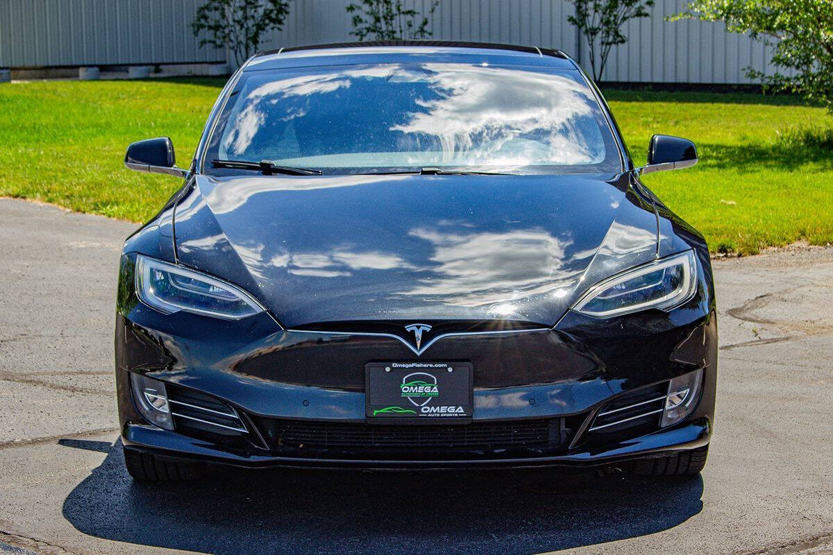 Black 2018 Tesla Model S P100D AWD P100D 4dr Liftback 2