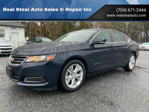 2015 Chevrolet Impala for sale at Real Steal Auto Sales & Repair Inc in Gastonia NC