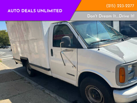 2001 Chevrolet Express Cutaway for sale at AUTO DEALS UNLIMITED in Philadelphia PA