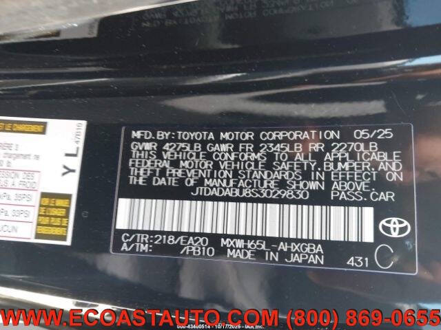 2025 Toyota Prius XLE