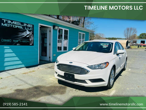 2018 Ford Fusion Hybrid for sale at Timeline Motors LLC in Clayton NC