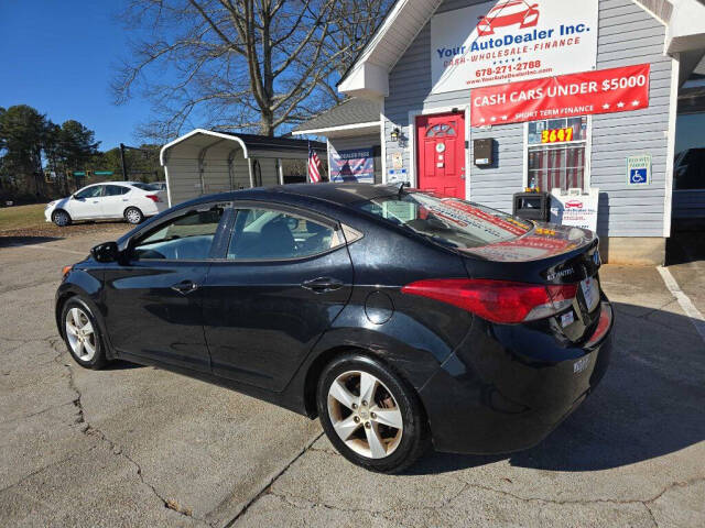 2013 Hyundai ELANTRA for sale at Your Autodealer Inc in Mcdonough, GA