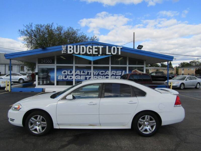 2012 Chevrolet Impala for sale at THE BUDGET LOT in Detroit MI