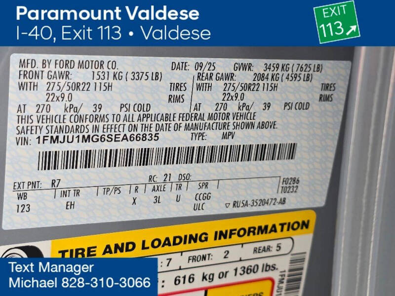 2025 Ford Expedition Platinum