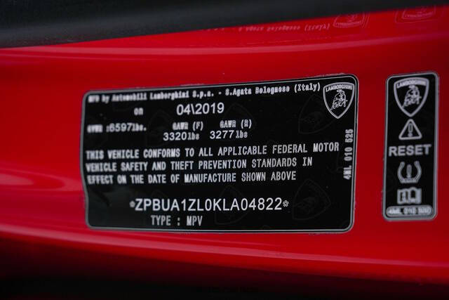 2019 Lamborghini Urus