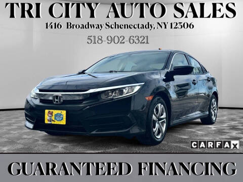 2016 Honda Civic for sale at Tri City Auto Sales in Schenectady NY