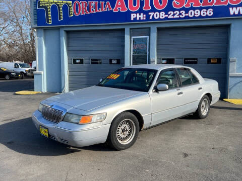 2001 Mercury Grand Marquis for sale at Morelia Auto Sales & Service in Maywood IL