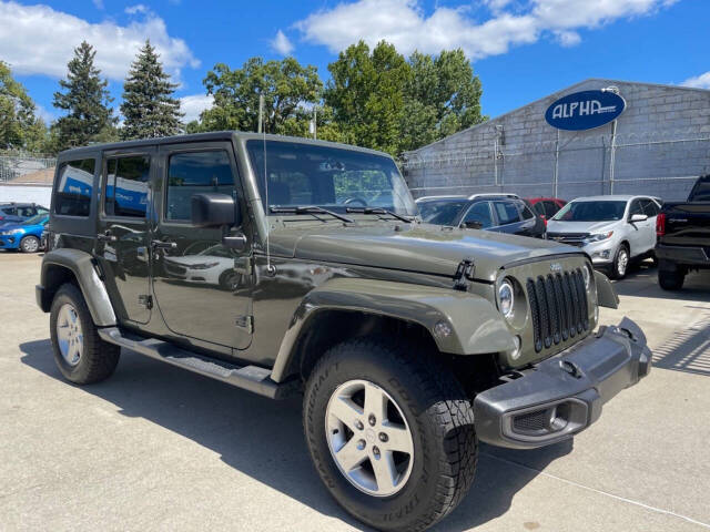 2015 Jeep Wrangler Unlimited for sale at Alpha Auto Sales in Detroit, MI