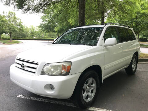 2007 Toyota Highlander for sale at JP Auto Bank in Alpharetta GA