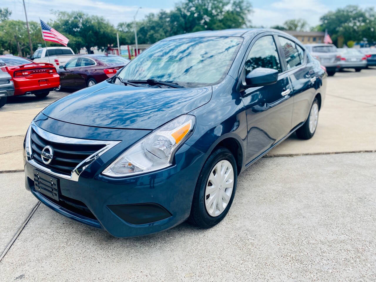 2017 Nissan Versa for sale at Testarossa Motors in League City, TX