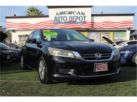 2014 Honda Accord for sale at MERCED AUTO WORLD in Merced CA