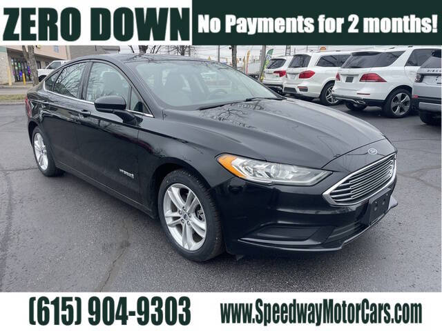 2018 Ford Fusion Hybrid for sale at Speedway Motors in Murfreesboro TN