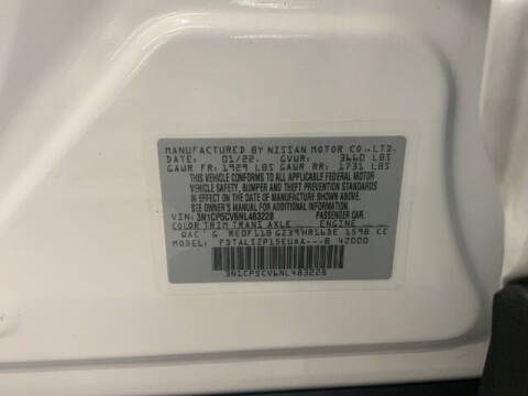 2022 Nissan Kicks SV