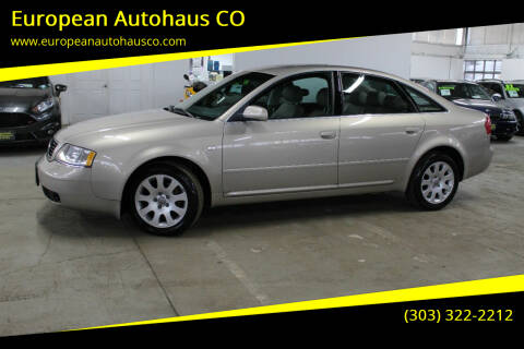 1999 Audi A6 for sale at European Autohaus CO in Denver CO