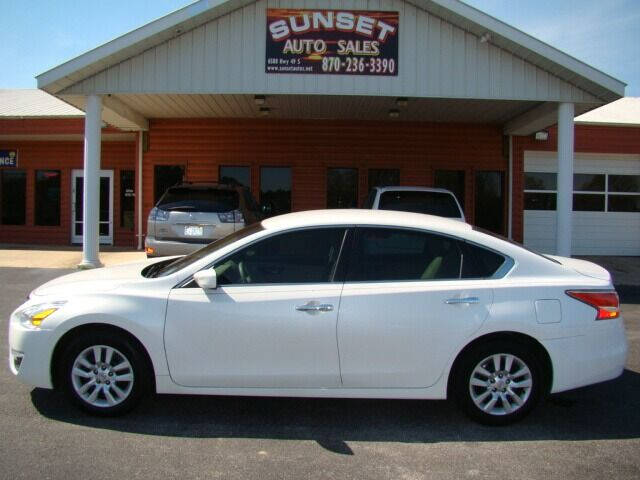 2015 Nissan Altima for sale at Sunset Auto Sales in Paragould AR