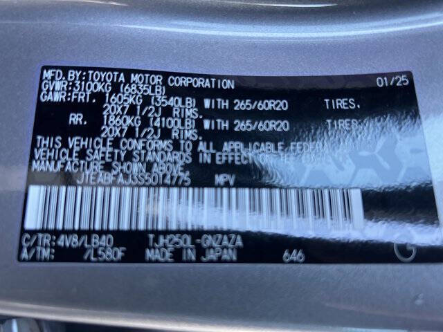 2025 Toyota Land Cruiser