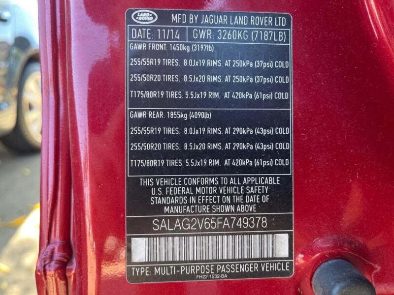 2015 Land Rover LR4 HSE