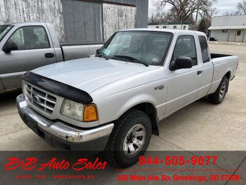 2003 Ford Ranger for sale at B & B Auto Sales in Brookings SD