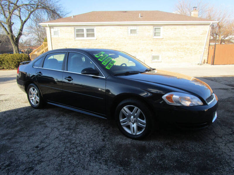 2012 Chevrolet Impala for sale at RON'S AUTO SALES INC in Cicero IL