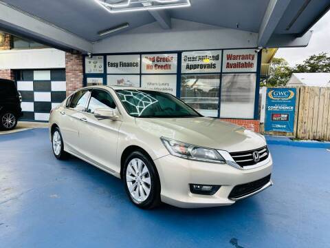 2015 Honda Accord for sale at ELITE AUTO WORLD in Fort Lauderdale FL